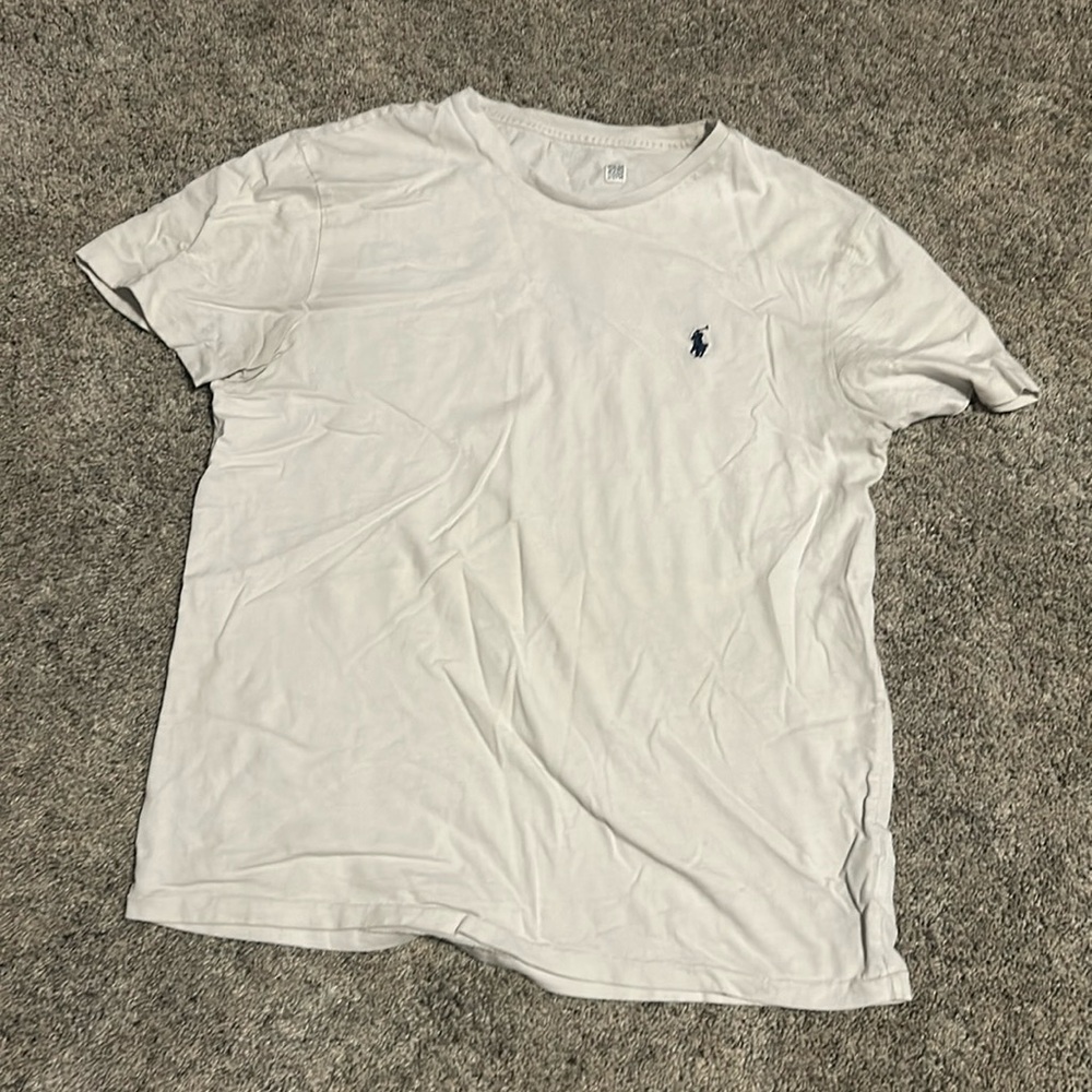White Polo Tee